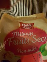Mélange fruits secs non salés
