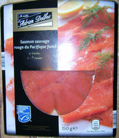 Saumon Sauvage Rouge du Pacifique Fumé