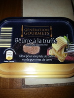 Beurre à la truffe avec truffe blanche d'été