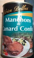 Manchons De Canard Confits 990gr
