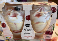 2 Coupes glacées saveur Amarena