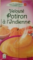 Velouté Potiron à l'indienne