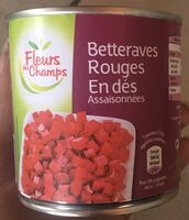 Betteraves Rouges en dés assaisonnées