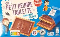 Pocket Petit beurre tablette chocolat au lait