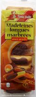 Madeleines longues marbrées aux œufs