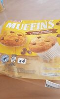 Muffins saveur vanille et pépites de chocolat