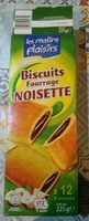 Biscuits fourrage noisette