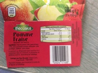 Compote Pomme Fraise ou Pomme Pêche