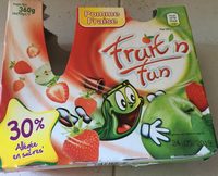 Compote en gourde multifruits