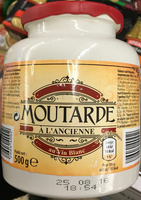 Moutarde à l'ancienne au vin blanc