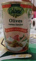 Olives farcies à la pâte d'anchois