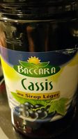 Cassis au sirop léger