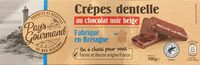Crêpes dentelle au chocolat noir belge