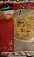 Torsades à la Carbonara
