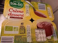 Crème dessert au chocolat