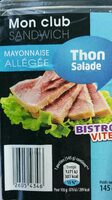 Mon club sandwich thon salade