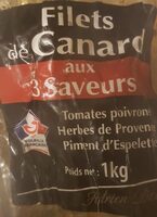 Filets de canard aux 3 saveurs