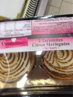 2 tartelettes citron meringuees