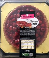 Tarte au framboise pur beurre
