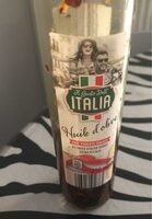 Huile d'olive avec piments rouges