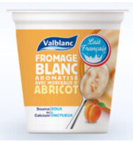 Fromage blanc fraise ou abricot