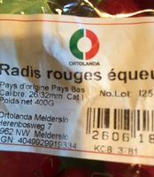 Radis rouges