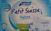 Petit suisse nature Valblanc