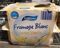 Fromage Blanc Saveur Vanille (2,5% MG) - (8 pots) 800 g