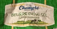Beurre demi-sel gastronomique