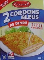2 Cordons Bleus de Dinde