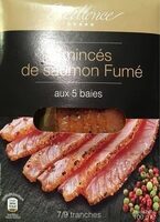 Eminces de saumon fumé