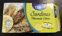 Sardines sans peau sans arrête Marinade Citron