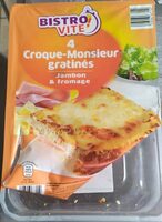 Croque-monsieur gratinés jambon fromage