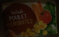 Salade jambon et crudités