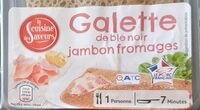 Galette jambon fromage