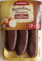 Boudins Noirs, Aux Oignons