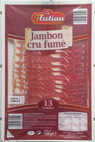 Jambon cru de Westphalie fumé - 13 tranches