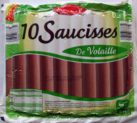 Saucisses de volaille