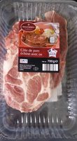 Côte de porc échine avec os