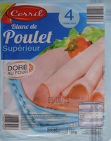 Blanc de Poulet Supérieur (Doré au Four) 4 Tranches