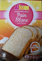 Préparation pour pain blanc