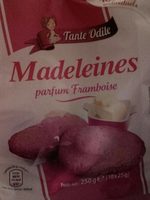 Madeleines parfum framboise