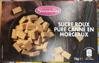 Sucre roux pure canne en morceaux