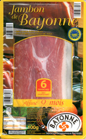 Jambon de Bayonne affiné 9 mois