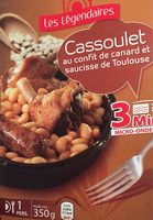 Cassoulet au Confit de Canard  et Saucisse de Toulouse