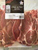 Côtes de porc échine