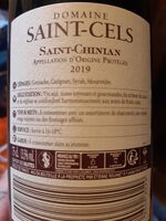 Domaine saint-cels saint-chinian 2019