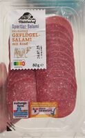 Geflügel Salami mit Rind