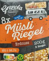 Müsliriegel Erdnuss