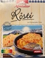 Rösti mit Emmentaler Käse
